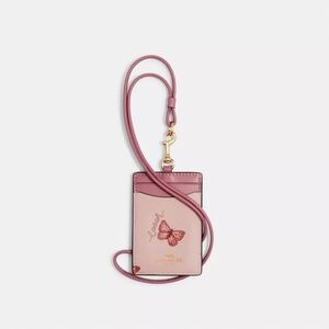 *LOOKING FOR* Coach Pink Butterfly Card Holder